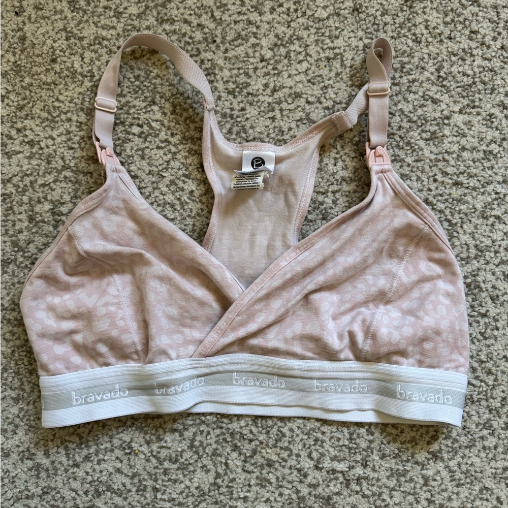 Bravado Pink Nursing Bra